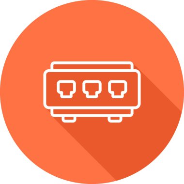 Modern simgenin vektör illüstrasyonu