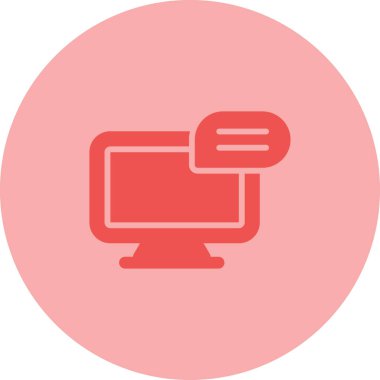 Bilgisayar web simge vektör çizim