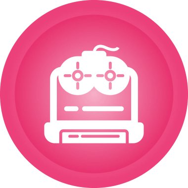 Modern bir simgenin vektör illüstrasyonu