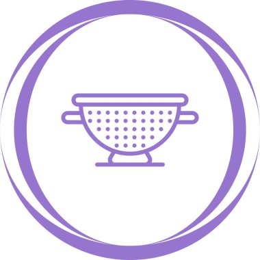 Kase. Web simgesi basit illüstrasyon