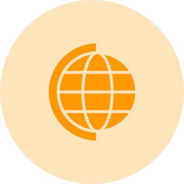 Genel Web simgesi basit tasarımı