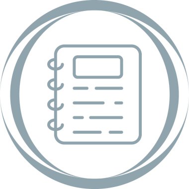 kitap simgesi, vektör illüstrasyonu