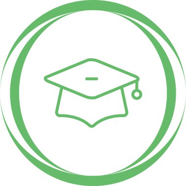 mezuniyet kapsülü vektör illüstrasyonu