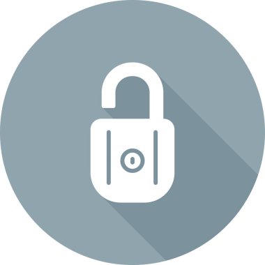 ikon vektör illüstrasyonunu kilitle