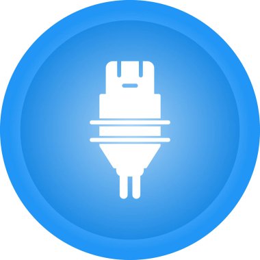 vektör güç ampulü ico