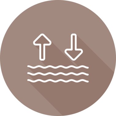 Modern b indirme simgesinin vektör illüstrasyonu