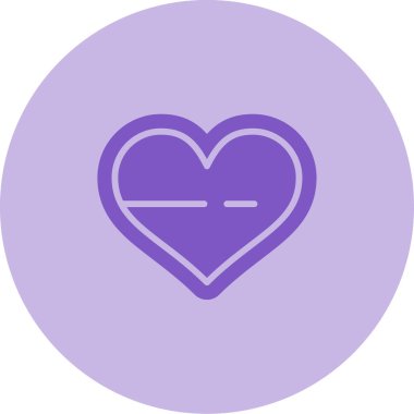 kalp simgesi, vektör illüstrasyonu