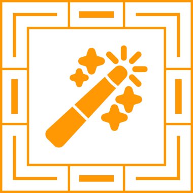 Bir roket simgesinin vektör çizimi