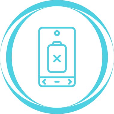 - Telefon. Web simgesi basit illüstrasyon