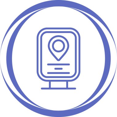 Modern b 'nin vektör illüstrasyonu eksik simgesi