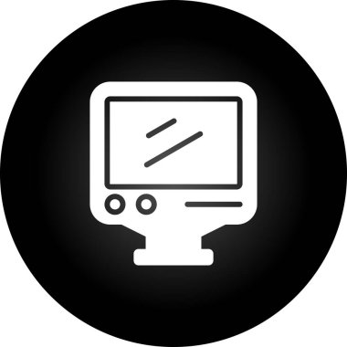 Seo simgesinin vektör illüstrasyonu