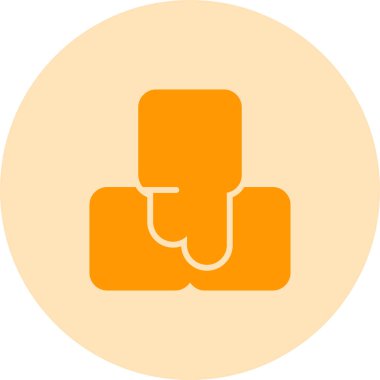 Modern simgenin vektör illüstrasyonu