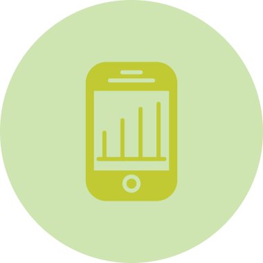 Vektör Mobil simge illüstrasyonu