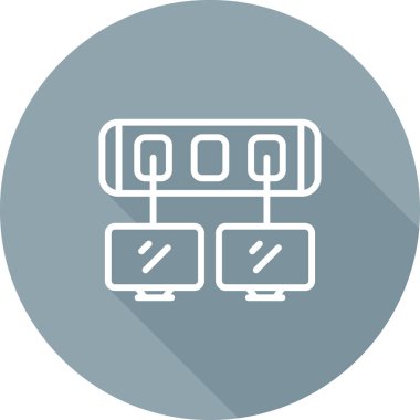 seo modern simgesinin vektör illüstrasyonu