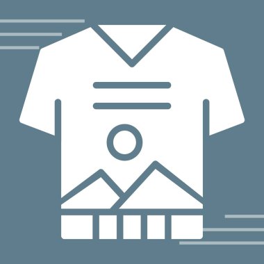 giysi simgesi, vektör illüstrasyonu