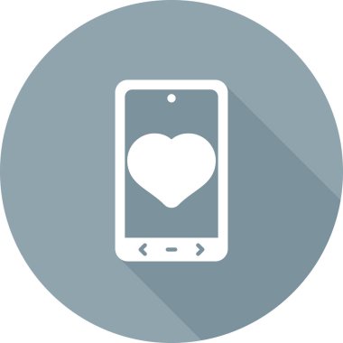 taşınabilir kalp renkli simge