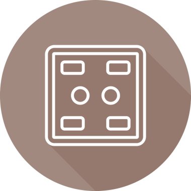 Modern b 'nin vektör illüstrasyonu eksik simgesi