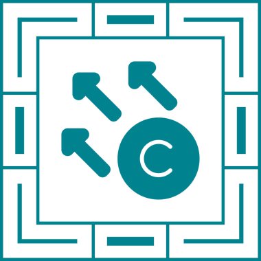 seo modern simgesinin vektör illüstrasyonu