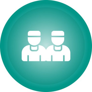 Çember halinde iki kişi