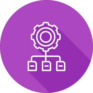 seo modern simgesinin vektör illüstrasyonu