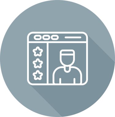 Kredi kartı düz yuvarlak vektör simgesi