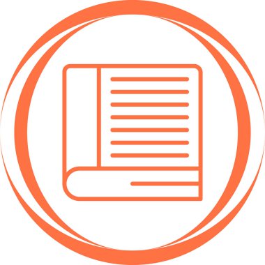 Modern simgenin vektör illüstrasyonu