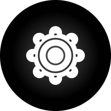 Modern Daire simgeler vektör.