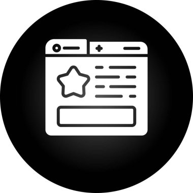 seo modern simgesinin vektör illüstrasyonu