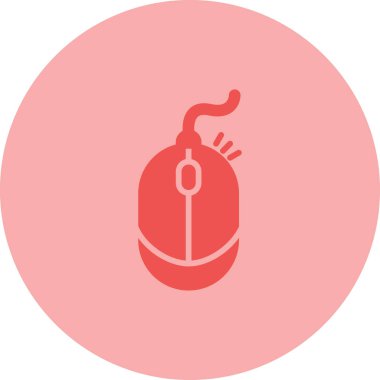 Kırmızı ateş simgesinin vektör çizimi