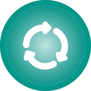 Dairesel etiketi yumuşak gölgeyle tazele