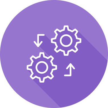 Ayarlama. Web simgesi basit illüstrasyon