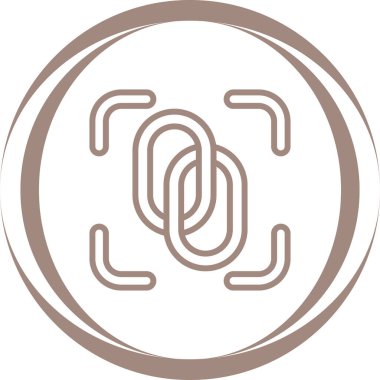 Bir b eksikliği simgesinin vektör çizimi