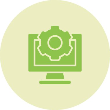 seo modern simgesinin vektör illüstrasyonu