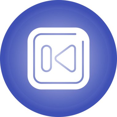 Çalma simgesinin vektör illüstrasyonu