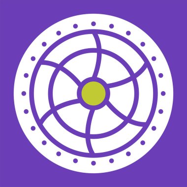 gezegen simgesi, vektör illüstrasyon tasarımı