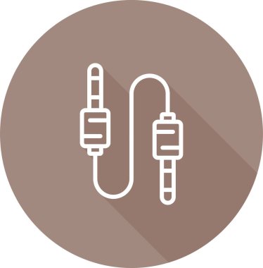 kablo tıkacı vektör illüstrasyonu