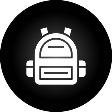 sırt çantası vektör resimleme