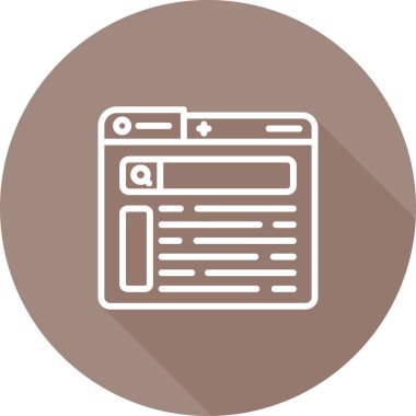 Web tarayıcı penceresi simge