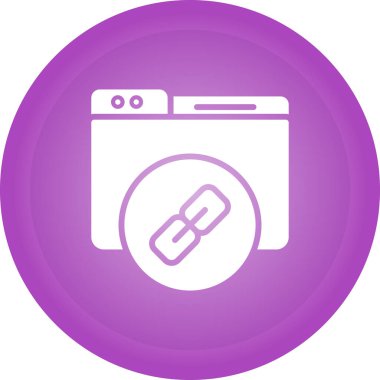Askı simgesi üzerine beyaz çizgi havlusu uzun gölge arkaplanı ile izole edilmiş. Banyo havlusu ikonu. mor daire düğmesi. vektör illüstrasyonu