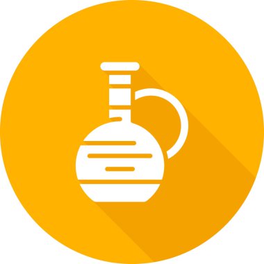 Çay. Web simgesi basit illüstrasyon