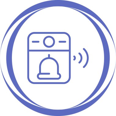 Modern bir simgenin vektör illüstrasyonu