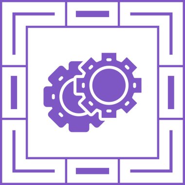 Vektör dişli simge tasarlamak