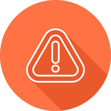 Uyarı işareti vektör simgesi