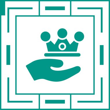 Bir simgenin vektör illüstrasyonu