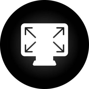 Modern simgenin vektör illüstrasyonu