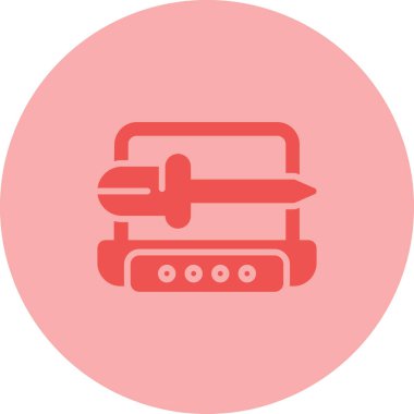 Modern b 'nin vektör illüstrasyonu eksik simgesi