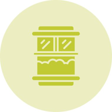 Modern eğitim ikonunun vektör illüstrasyonu