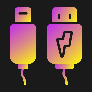 Parlayan neon çizgili pil simgesi siyah arkaplanda izole edildi. Akümülatör sembolü. Pil gücü. Elektrik bataryası. Renkli taslak konsepti. vektör.