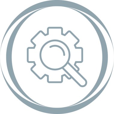 Teçhizat Web simgesi basit illüstrasyon