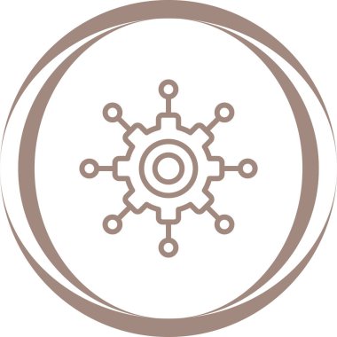 Modern b 'nin vektör illüstrasyonu simge unsurundan yoksun